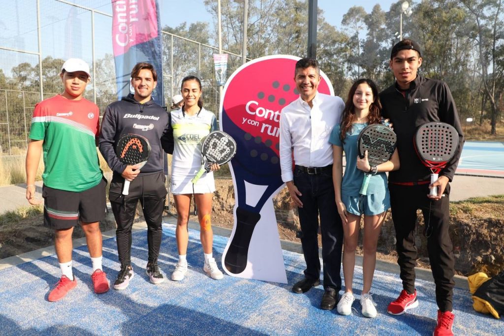 Amalucan, sede de la primera cancha publica de Pádel en la capital