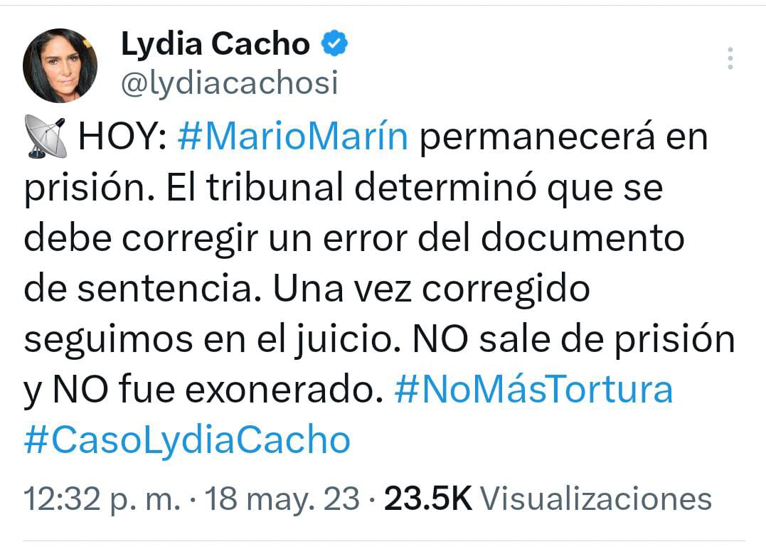 Mario Marin se queda en prisión: Lydia Cacho