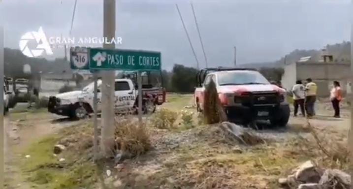 Video desde Puebla: Policías estatal y de San Nicolás de los Ranchos hacen operativo alrededor del Popocatépetl