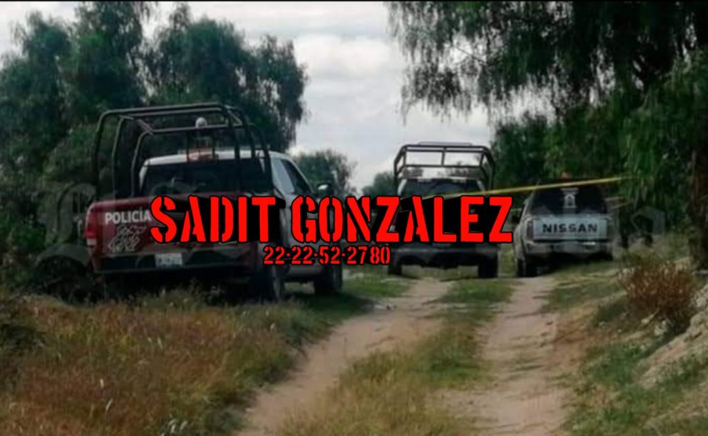 Hombre embolsado en Coronango