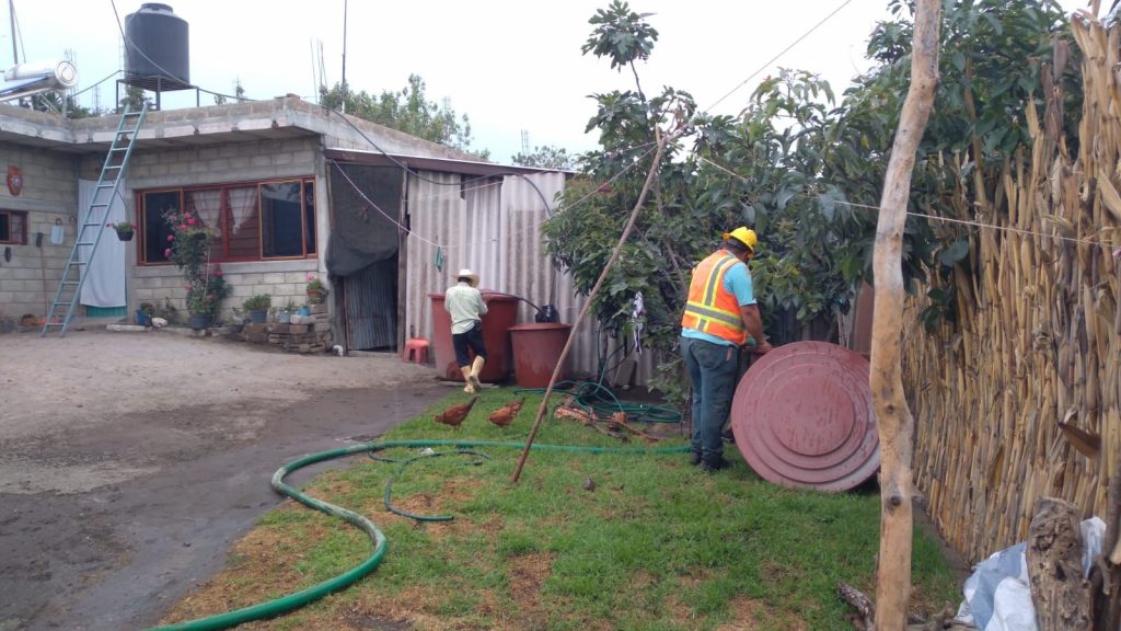 Desde Atlixco: Familas afectadas por tromba reciben atención médica