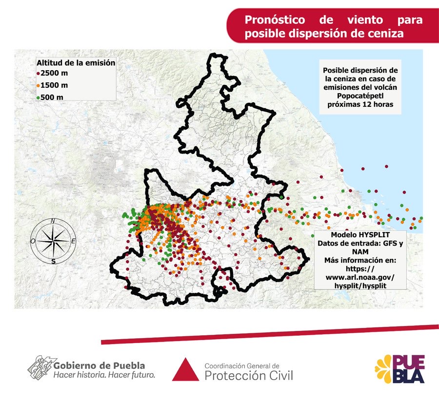 En 24 horas registró el Popocatépetl 2 explosiones 