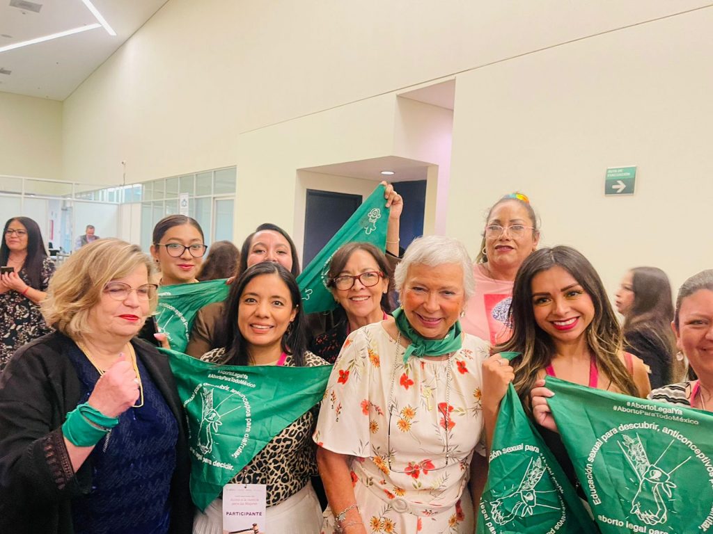 Pide Olga Sánchez Cordero no politizar el aborto en Puebla.