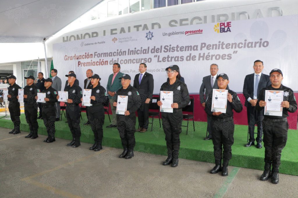 Incorpora SSP a 45 nuevos policías para fortalecer seguridad penitenciaria