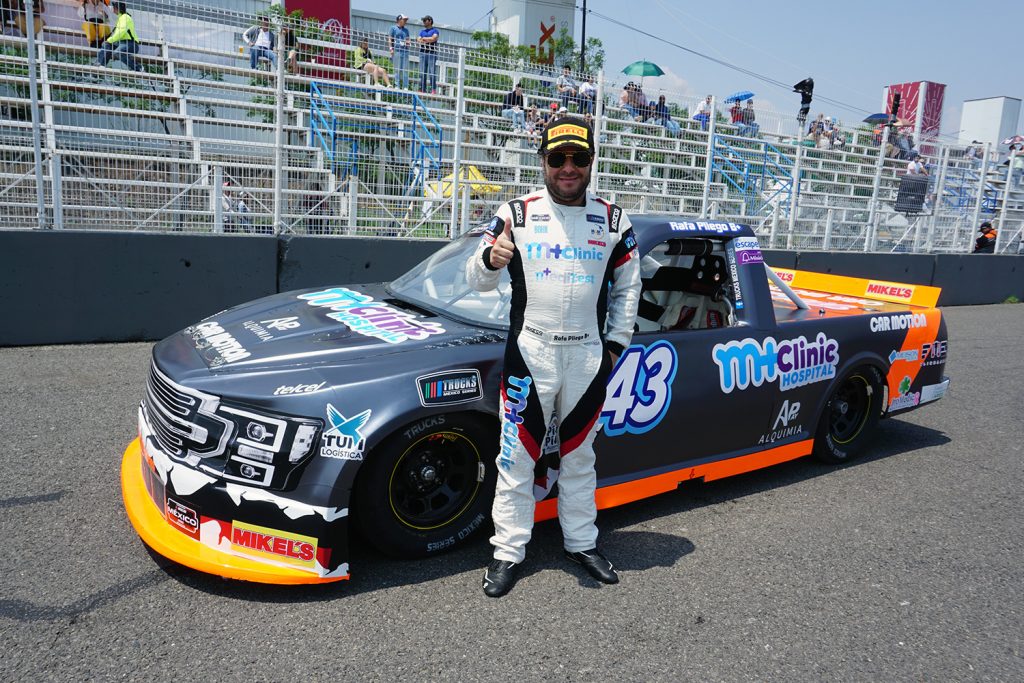 Debuta piloto queretano, Rafael Pliego, con un Top Ten en Trucks México