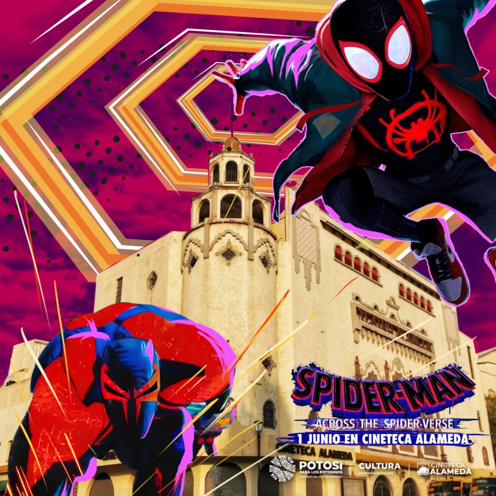 “Spider man: a través del spider verso” estreno en Cineteca Alameda