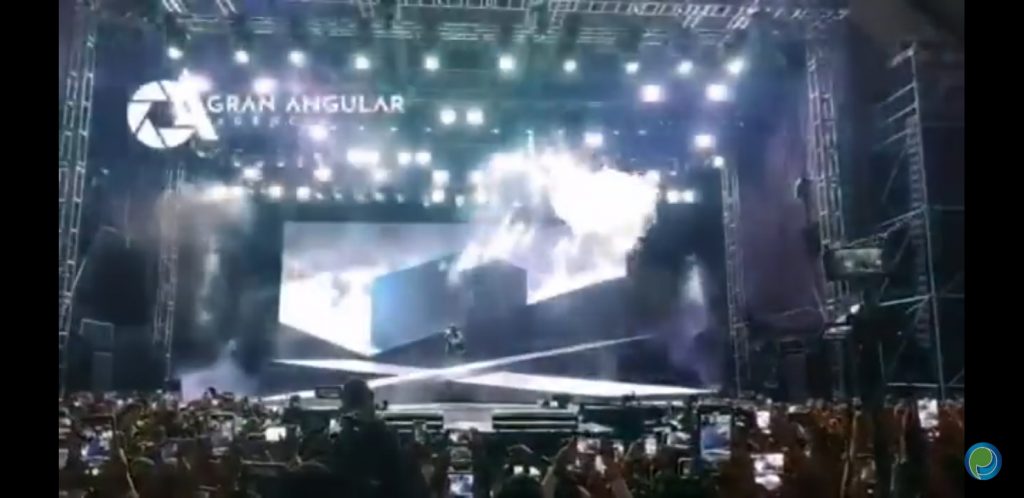 Video desde Puebla: Danna Paola hizo vibrar al público en el último día de la feria 2023