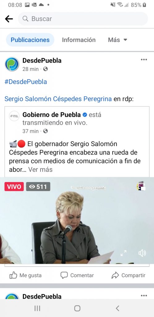 Video desde Puebla: Gobernador Céspedes Peregrina e Isabel Merlo confirman regreso a clases presenciales este lunes