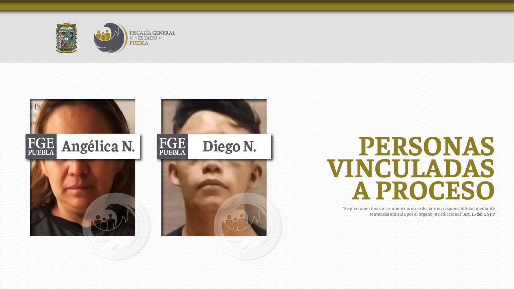 Por robo, la Fiscalía de Puebla obtuvo vinculación a proceso de un hombre y una mujer