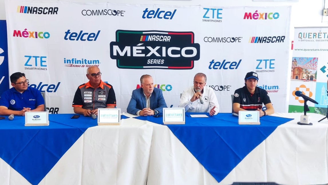 Se presentó en Querétaro la cuarta fecha de Nascar México