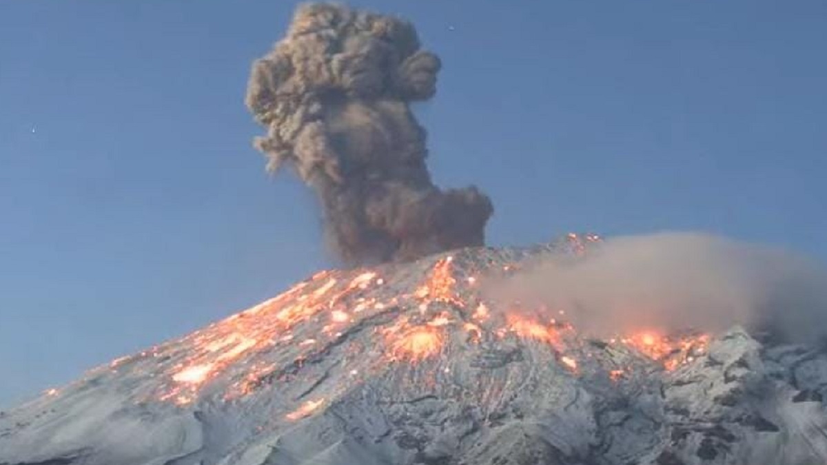El Popocatépetl se calma; ayer no lanzó ceniza