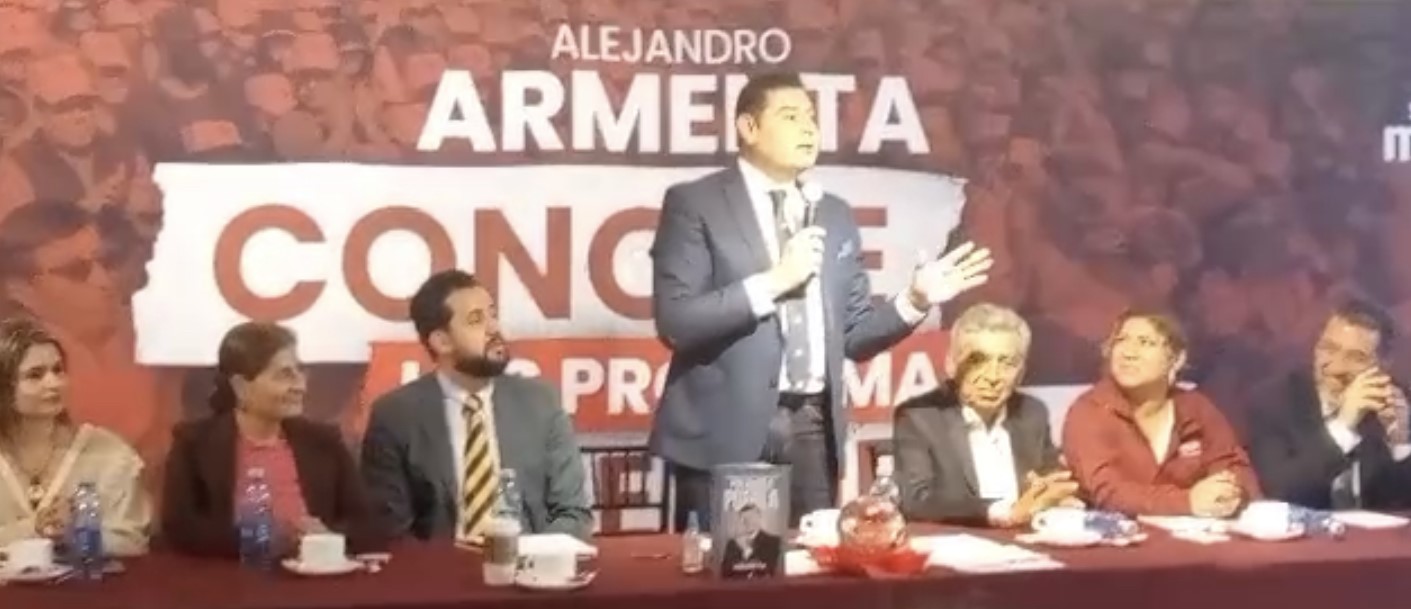 Avala Alejandro Armenta decreto sobre pinta de bardas y cambios en el gabinete de Sergio Salomón 