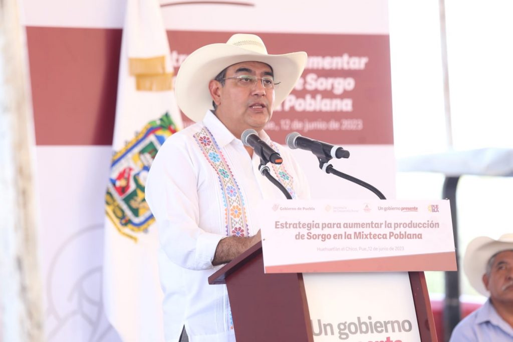 Gobierno garantiza seguridad alimentaria con la entrega de sorgo: Céspedes Peregrina