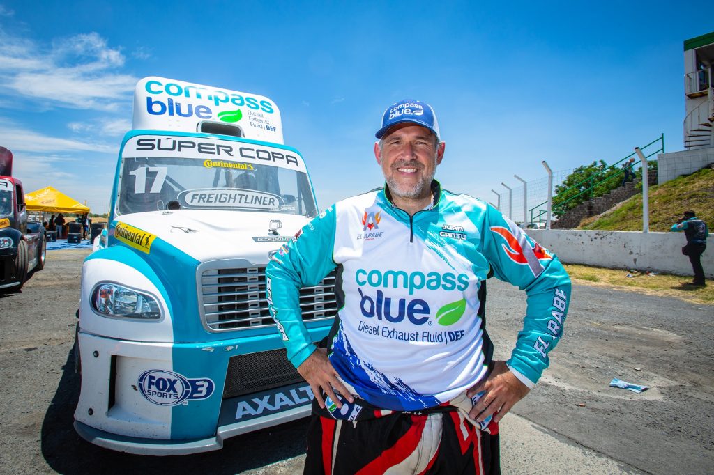 “El Árabe” Juan Cantú, disputa en la CDMX la 4ta fecha de los tractocamiones