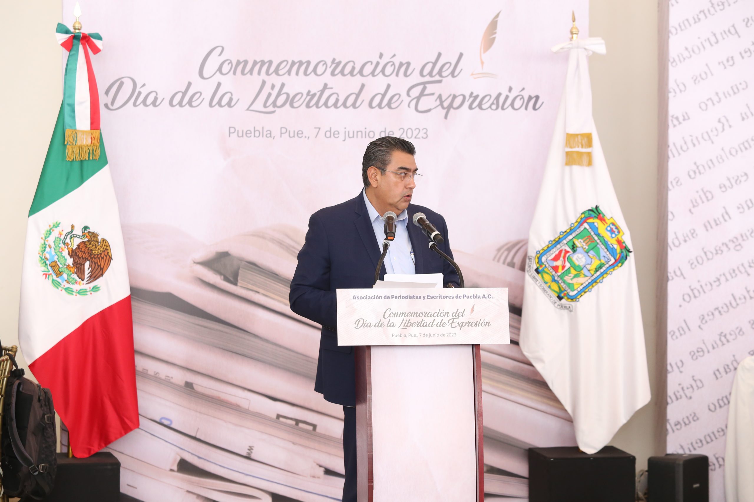 Seguridad y respeto para el periodismo y la libertad de expresión, aseguró Sergio Salomón Céspedes Peregrina