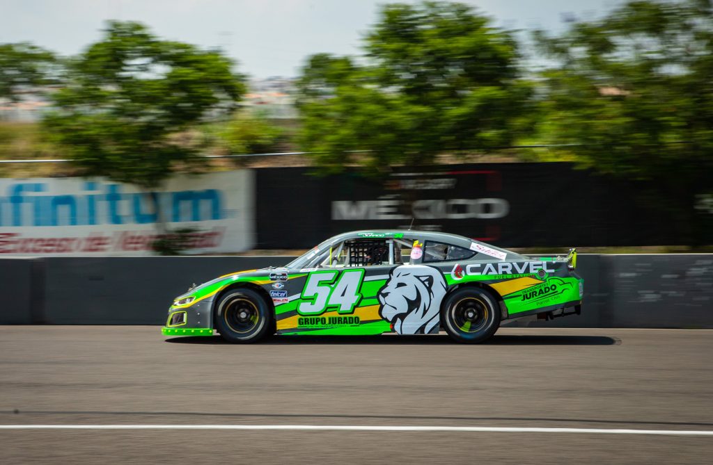 Omar Jurado, listo para 5ta fecha de NASCAR México Series en Aguascalientes