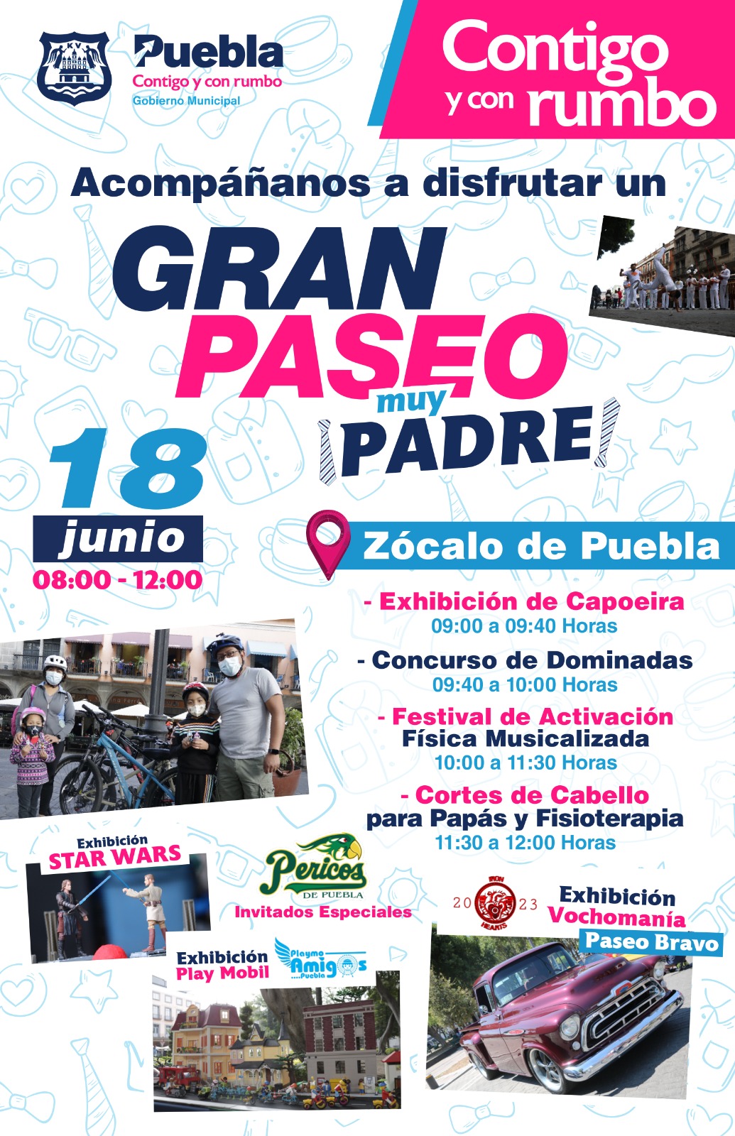 Ayuntamiento de Puebla invita a disfrutar de un ‘gran paseo muy padre’