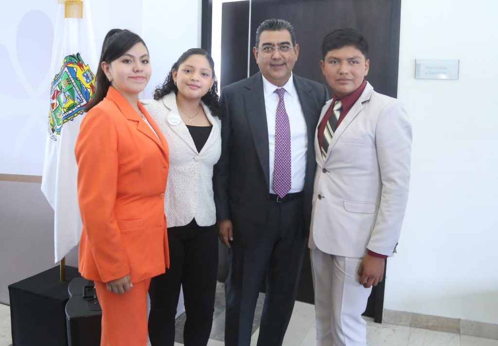 Genera Sergio Salomón condiciones para impactar el correcto desarrollo de niñas, niños y adolescentes