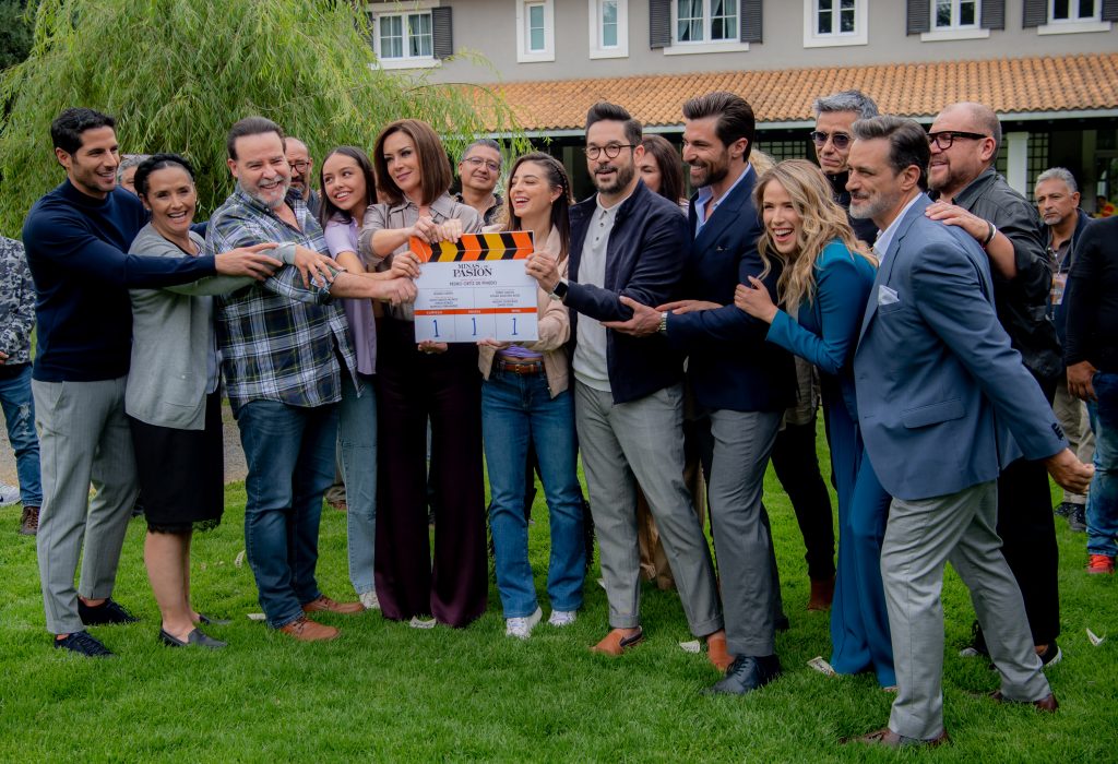 Dieron pizarrazo por inicio de grabaciones de “Minas de Pasión”