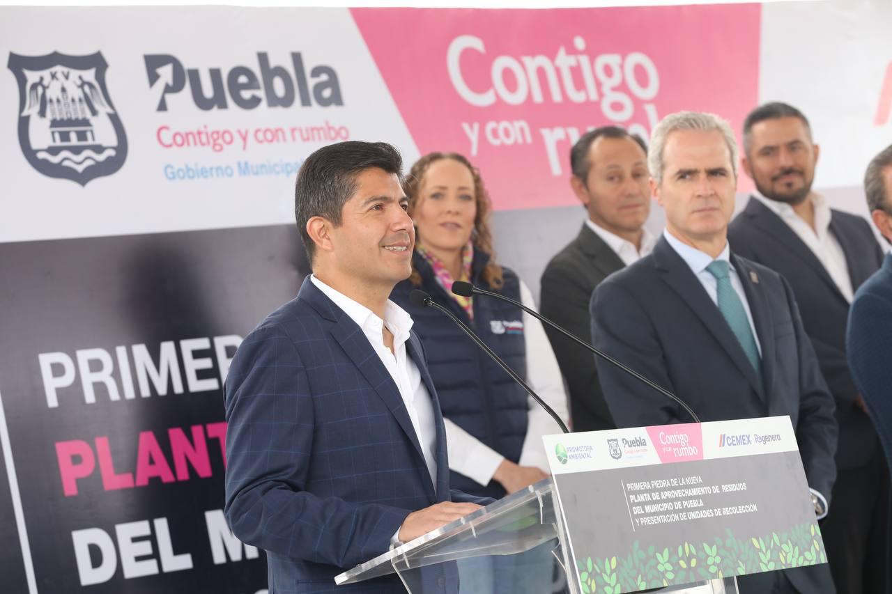 Puebla capital tendrá su planta de aprovechamiento de residuos: Eduardo Rivera