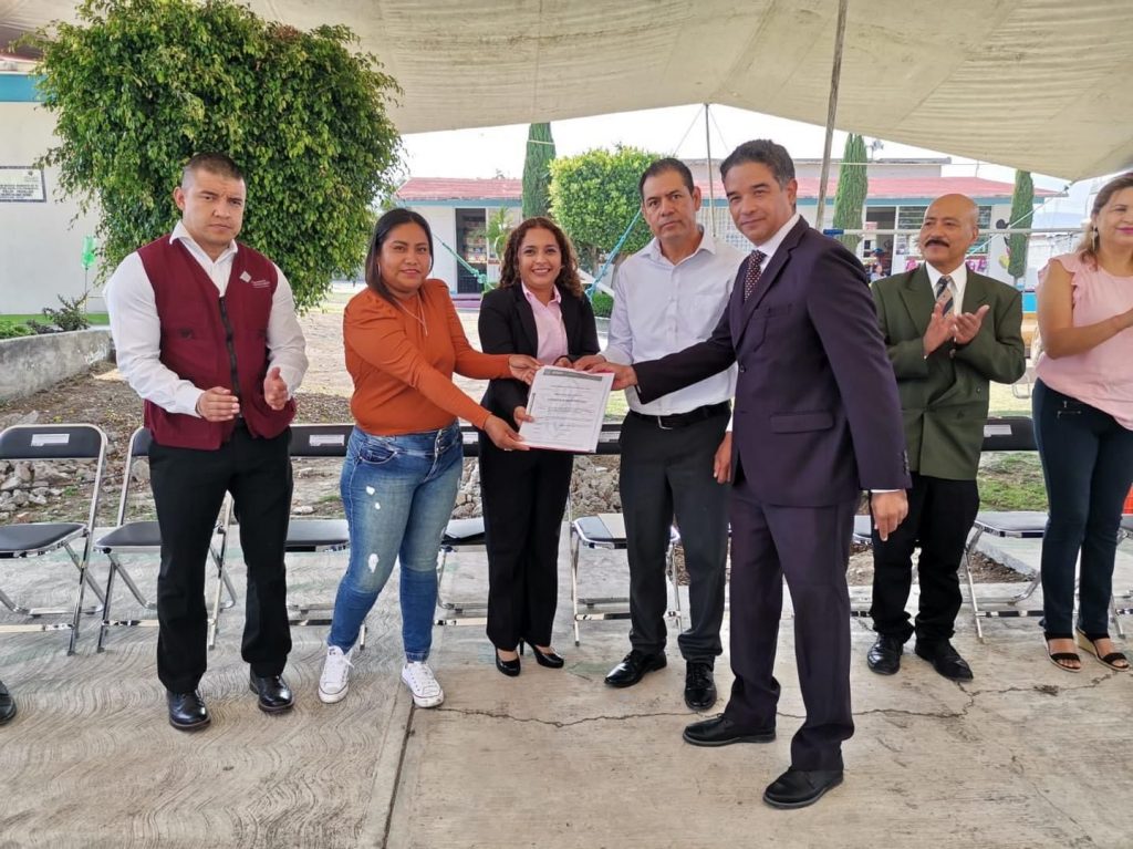 Ariadna Ayala sigue con la transformación de los espacios educativos de Atlixco
