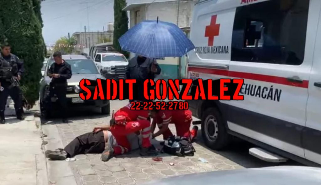 Dan 3 balazos a presunto ladrón cuando intentaba robar casa en Tehuacán