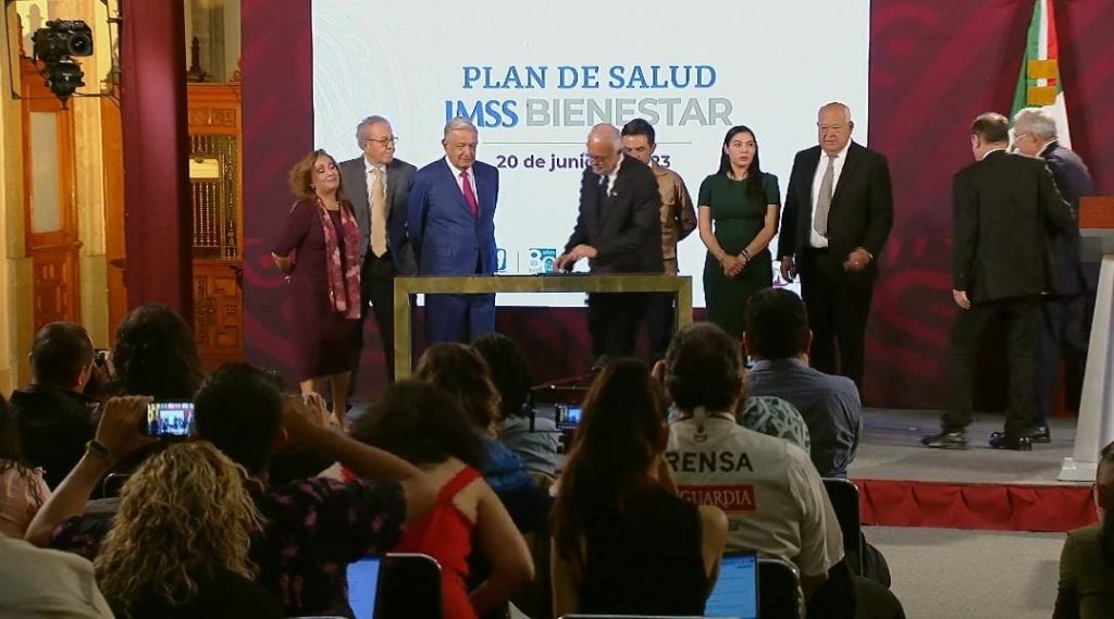 6 estados firmaron convenio de transferencia de recursos a la federación para el IMSS-Bienestar