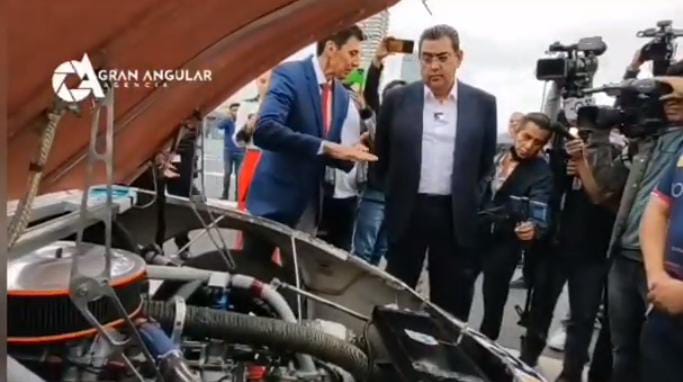 Video desde Puebla: Sergio Salomón Céspedes presenta la Nascar Series