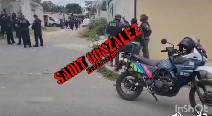 Video desde Puebla: Persecución con balacera dejó un policía y presunto delincuente heridos en Amozoc