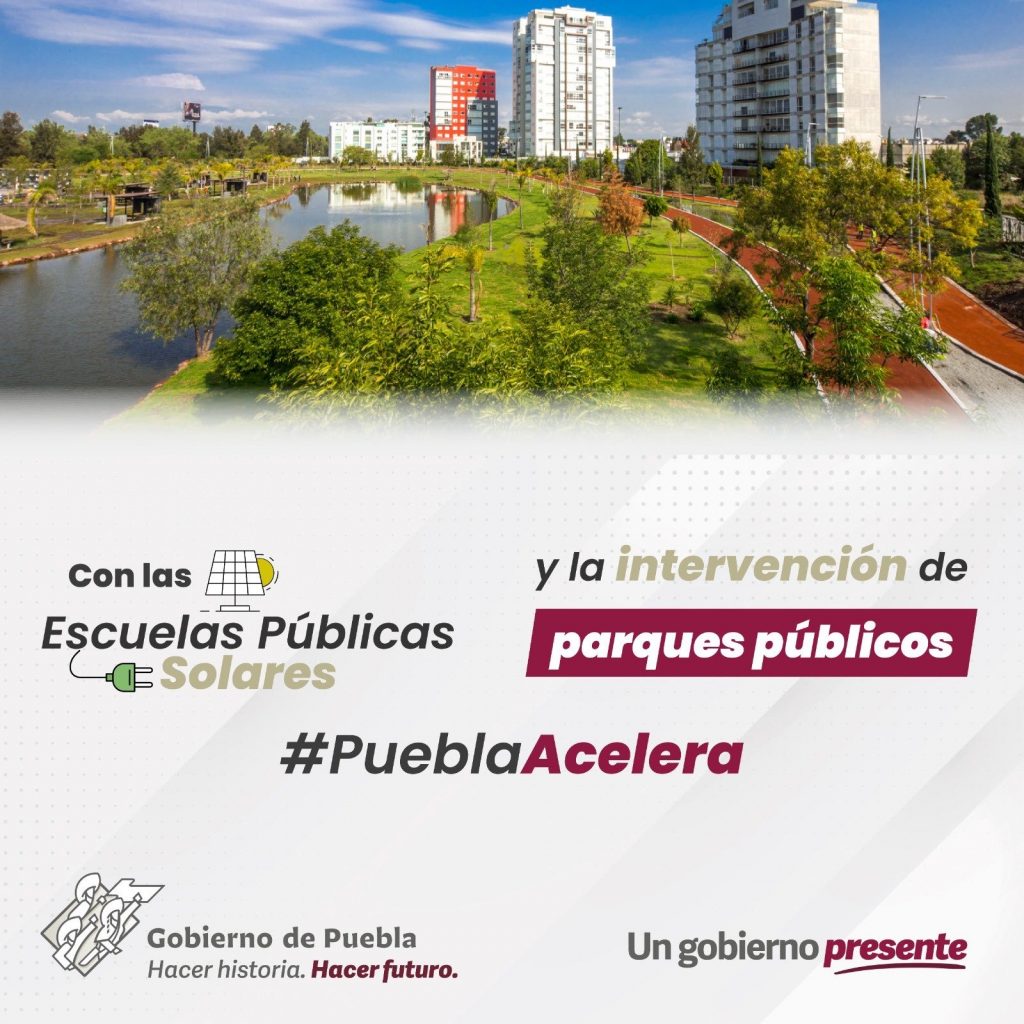 Sergio Salomón Céspedes anuncia rehabilitación de espacios públicos