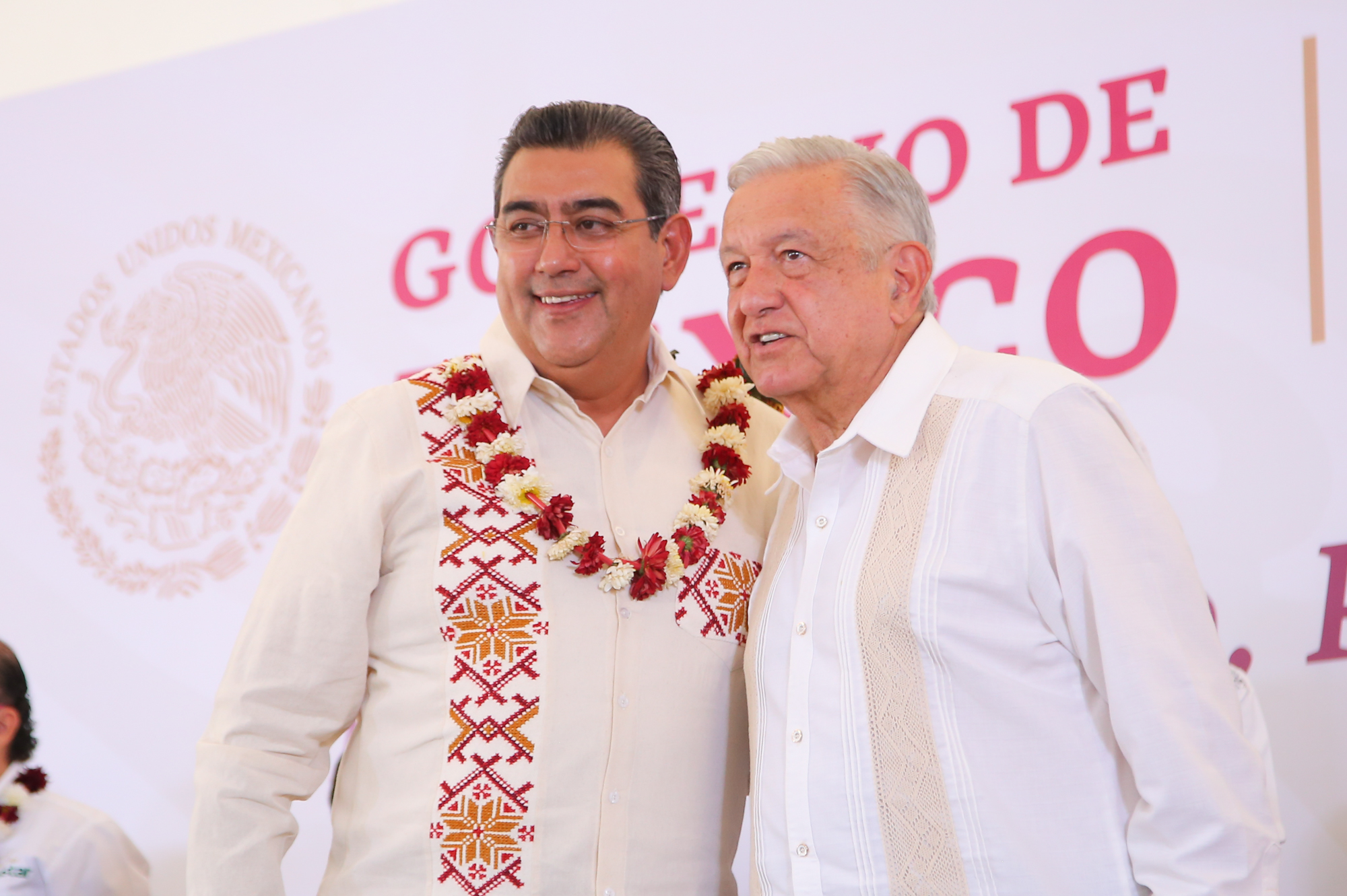 Seguirá el apoyo a Puebla y al gobernador Sergio Salomón Céspedes: López Obrador