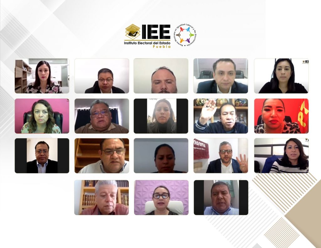 IEE Puebla aprueba redistribución de financiamiento público a partidos políticos