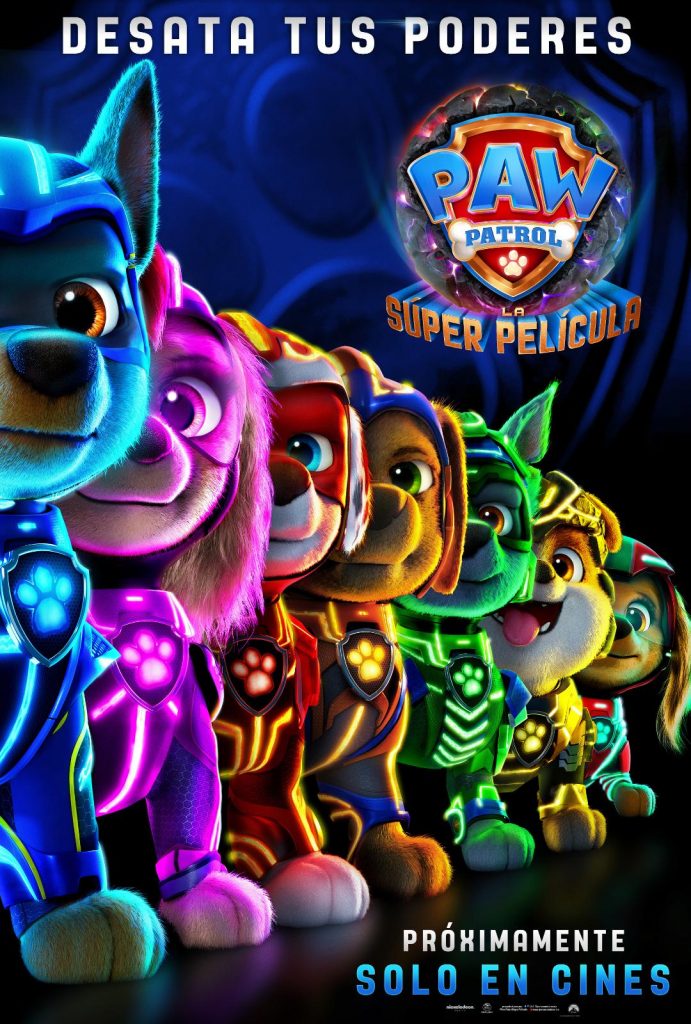 Lanzan nuevo poster de “Paw Patrol: La Súper Película”