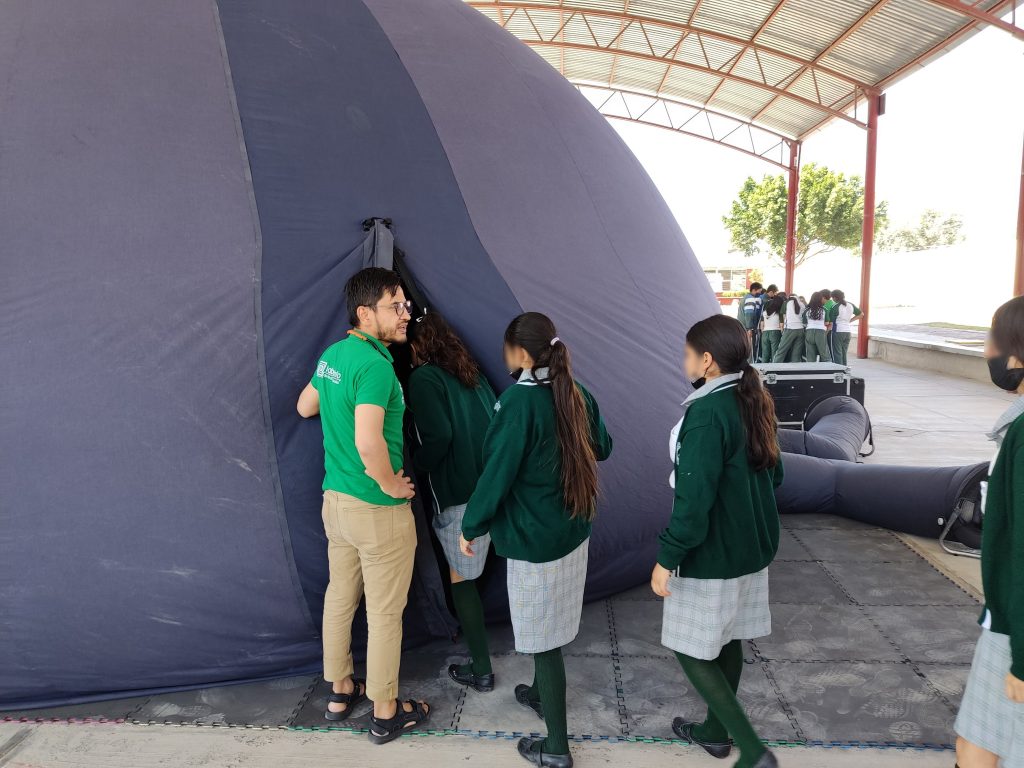 Laberinto itinerante en Matehuala