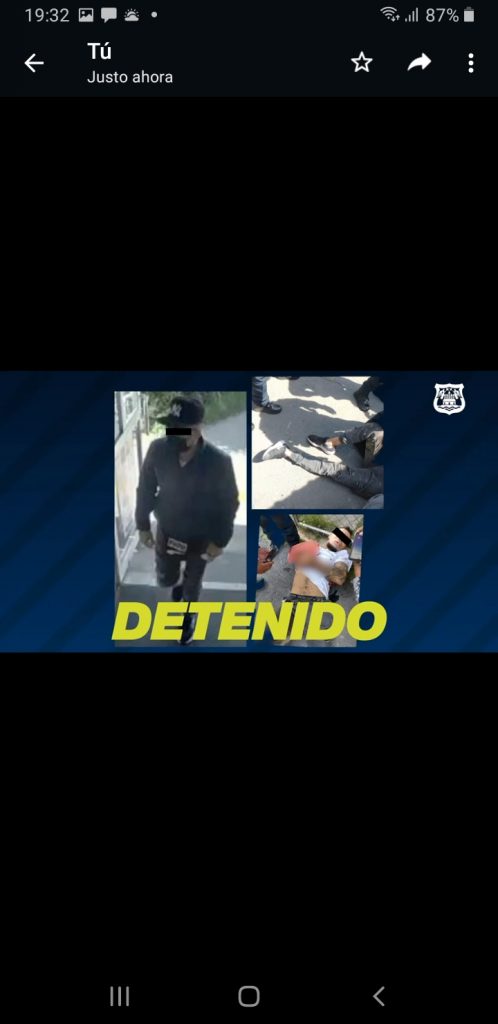 Detenido por robar con violencia una camioneta