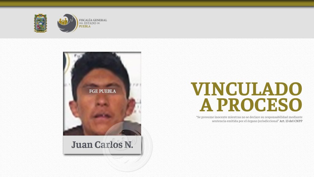 Por robo a chofer de transporte en Tecali fue vinculado a proceso