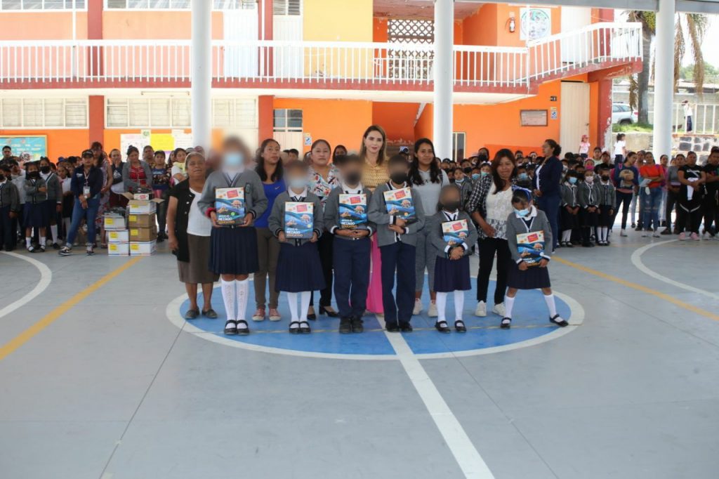 Paola Angon continúa impulsando a la niñez cholulteca desde las primarias de San Pedro Cholula