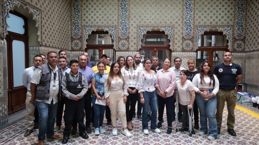 Capacitan a personal del Congreso en primeros auxilios y rescate de personas