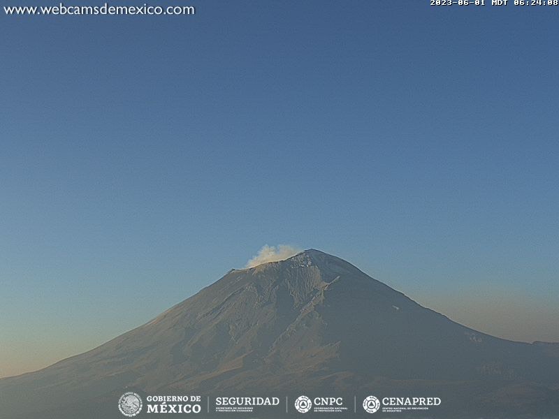 En estos municipios caerá ceniza volcánica en caso de emisiones del Popocatépetl