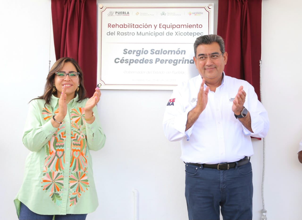 Gobierno de Puebla sirve a la sociedad, reiteró Sergio Salomón Céspedes