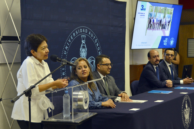 El grupo de químicos de la BUAP, uno de los mejores en investigación del país: Rectora María Lilia Cedillo