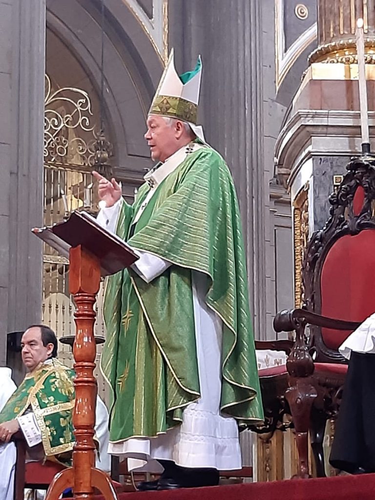 Arquidiócesis de Puebla respalda a las madres buscadoras, afirmó Víctor Sánchez Espinosa