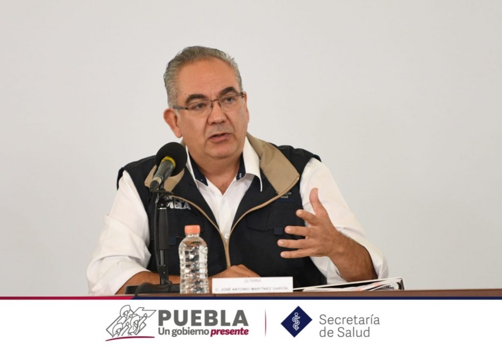 588 infectados de dengue en Puebla; 20 graves, advirtió José Antonio Martínez García