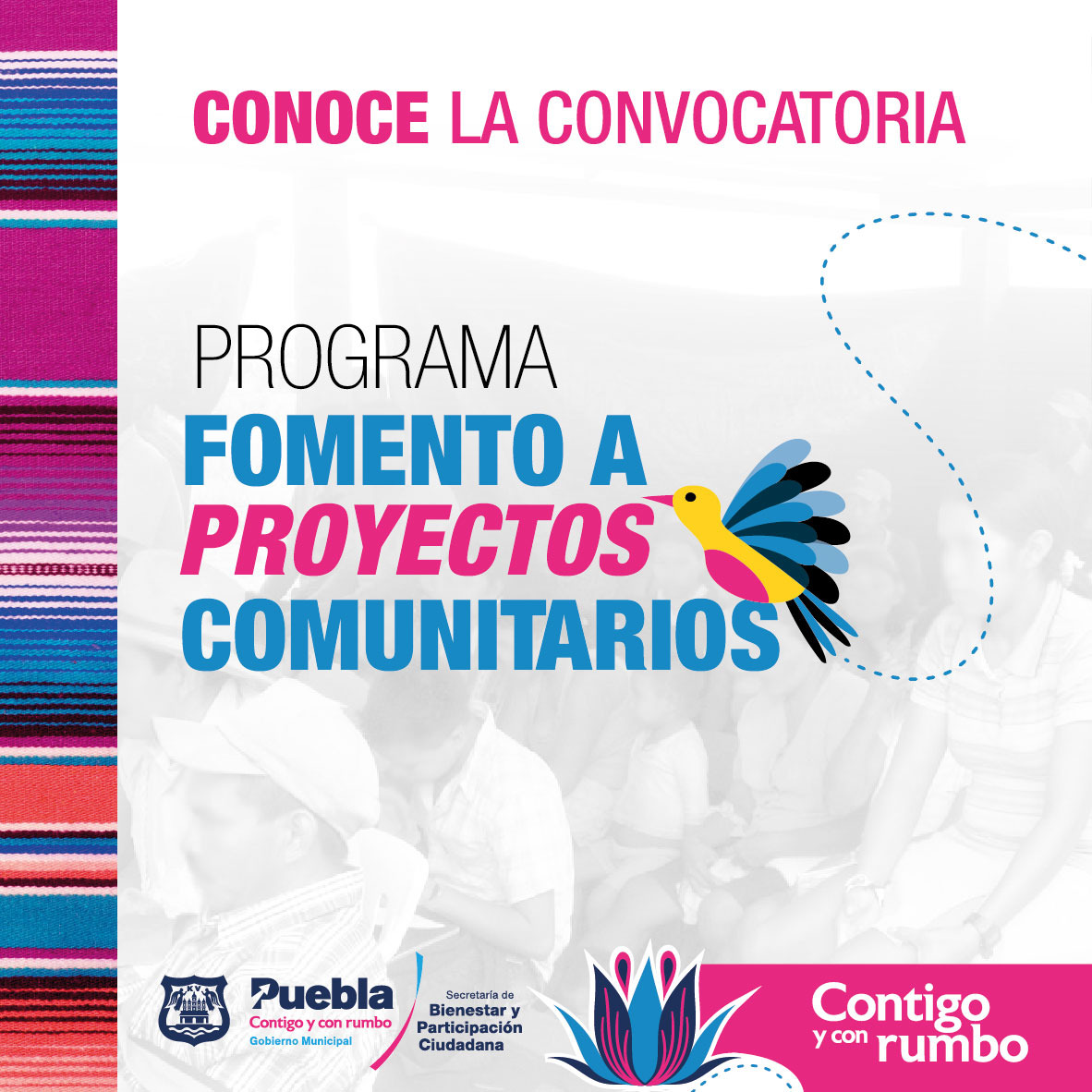 Ayuntamiento de Puebla promueve el desarrollo comunitario y la reintegración económica de grupos en situación de atención prioritaria