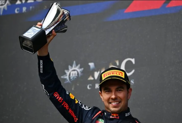 Checo Pérez no puede con Verstappen y termina segundo en el GP de Bélgica