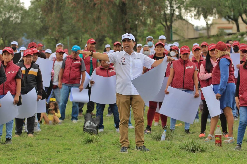 Desde el Cerro de la Estrella se escuchó: mejor Marcelo