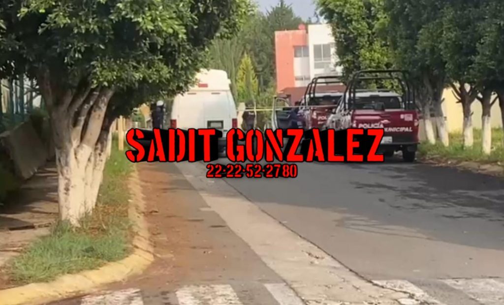 Video desde Puebla: 2 ejecutados y con tiro de gracia en fraccionamiento de Huejotzingo