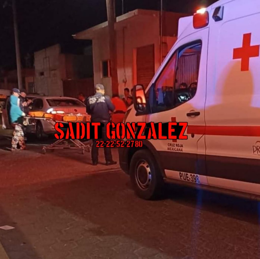Persecución con balacera deja  hombre herido en Tepeaca