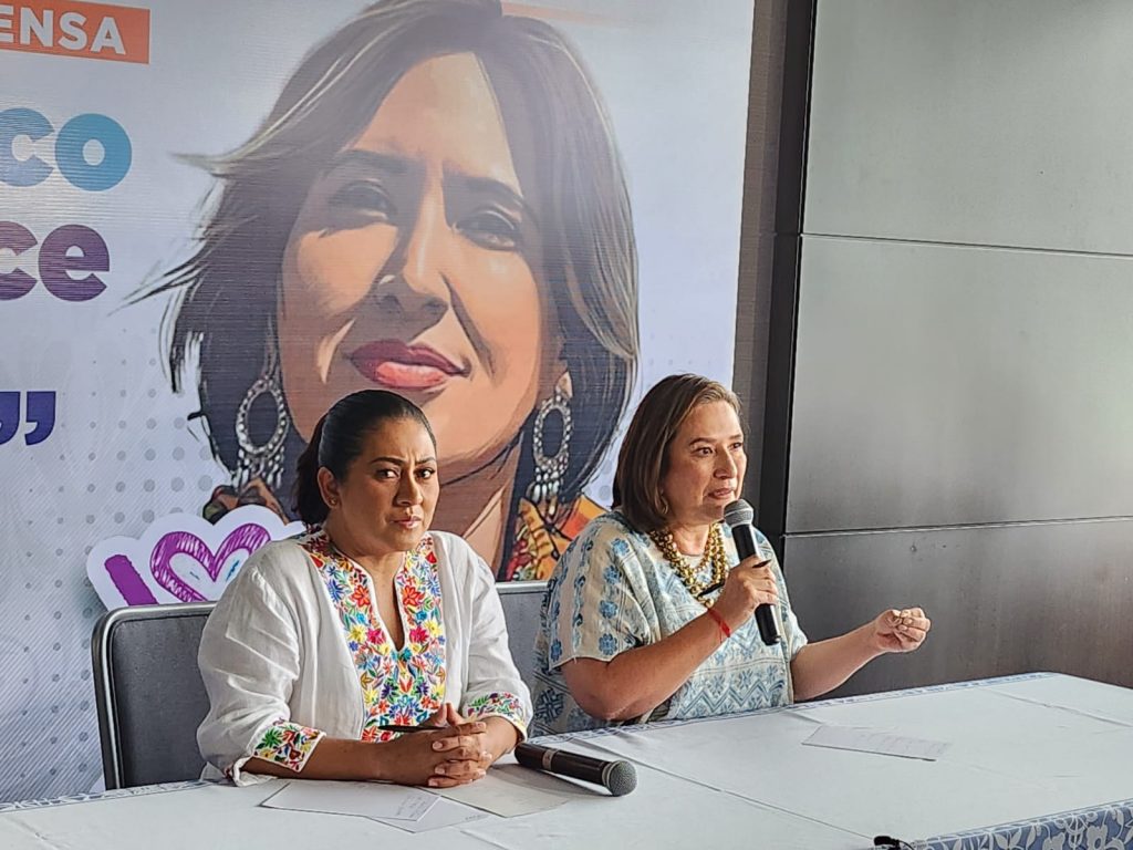 Video desde Puebla: Xóchitl Gálvez descartó temer por su vida