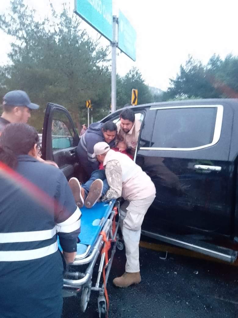 Nuevo accidente en la México Tuxpan deja 4 heridos
